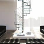 Escaleras diseño de cristal de interiores | Enesca.es