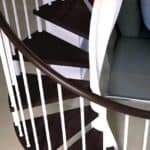 Escaleras de madera E20-10 de dos colores | Enensa .es