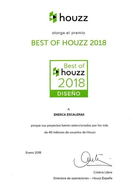 Premio Best Of Houzz 2018