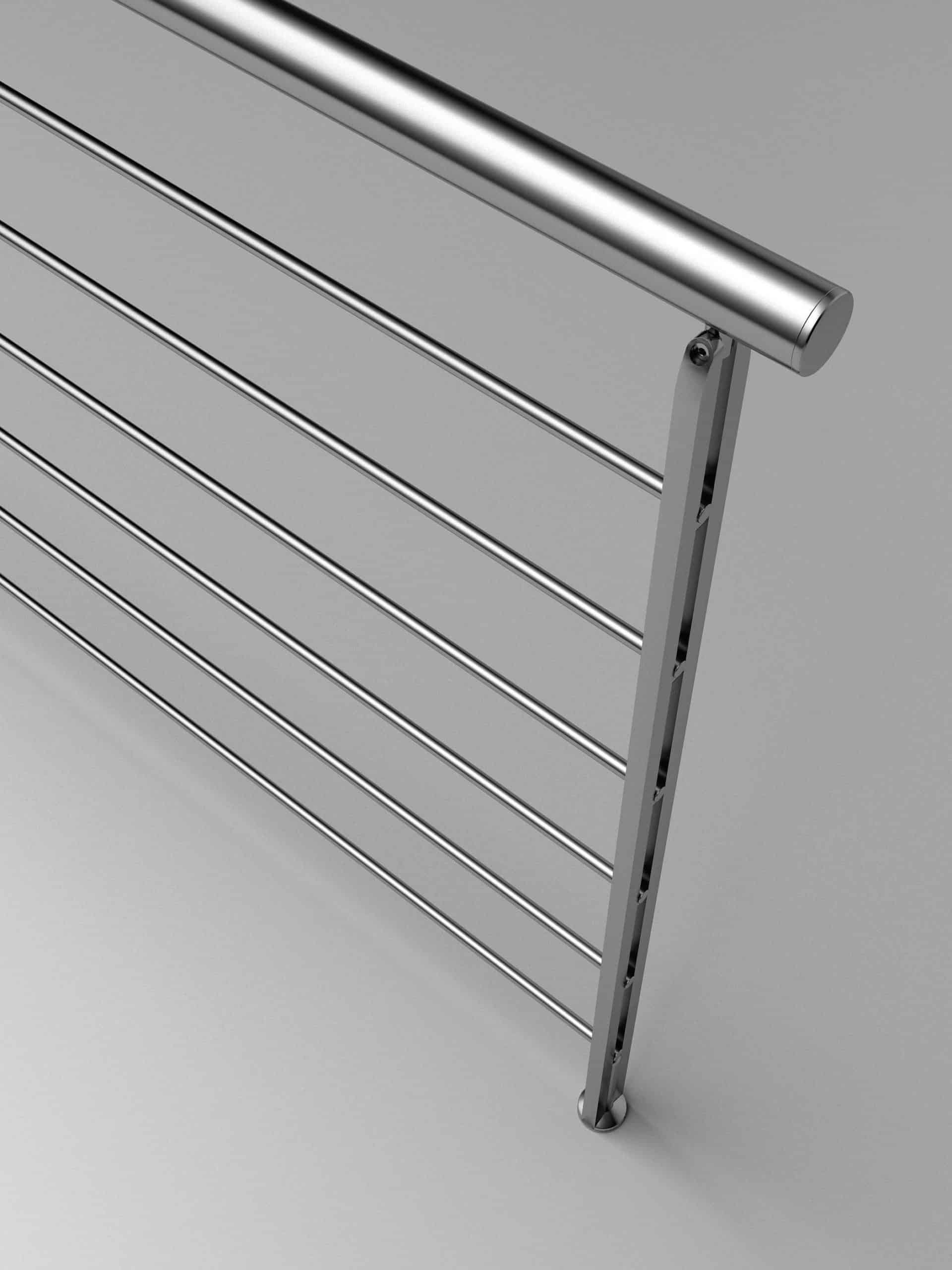 Barandillas metálicas para escaleras de Enesca
