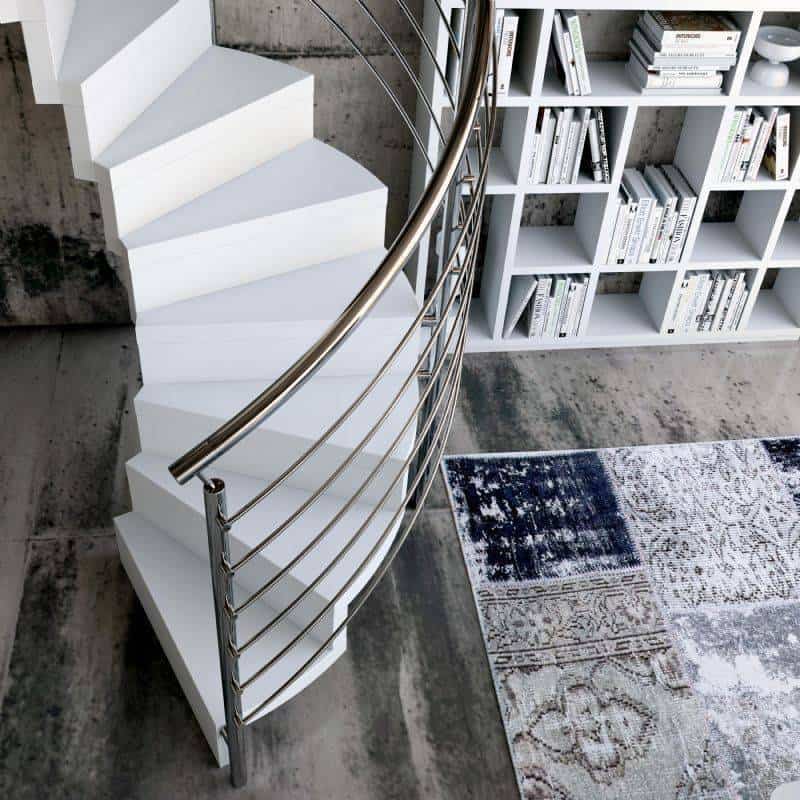 Escaleras helicoidales