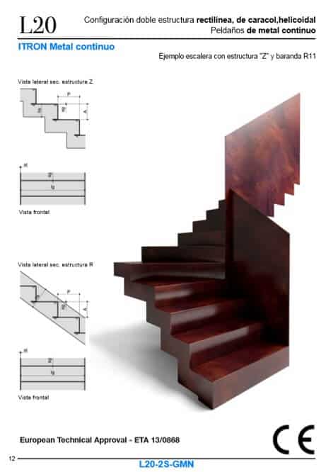 Escaleras Enesca con marcado CE