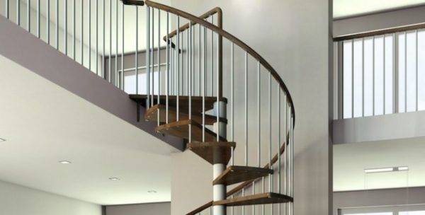 Escalera caracol Kubo 150 160 de Enesca