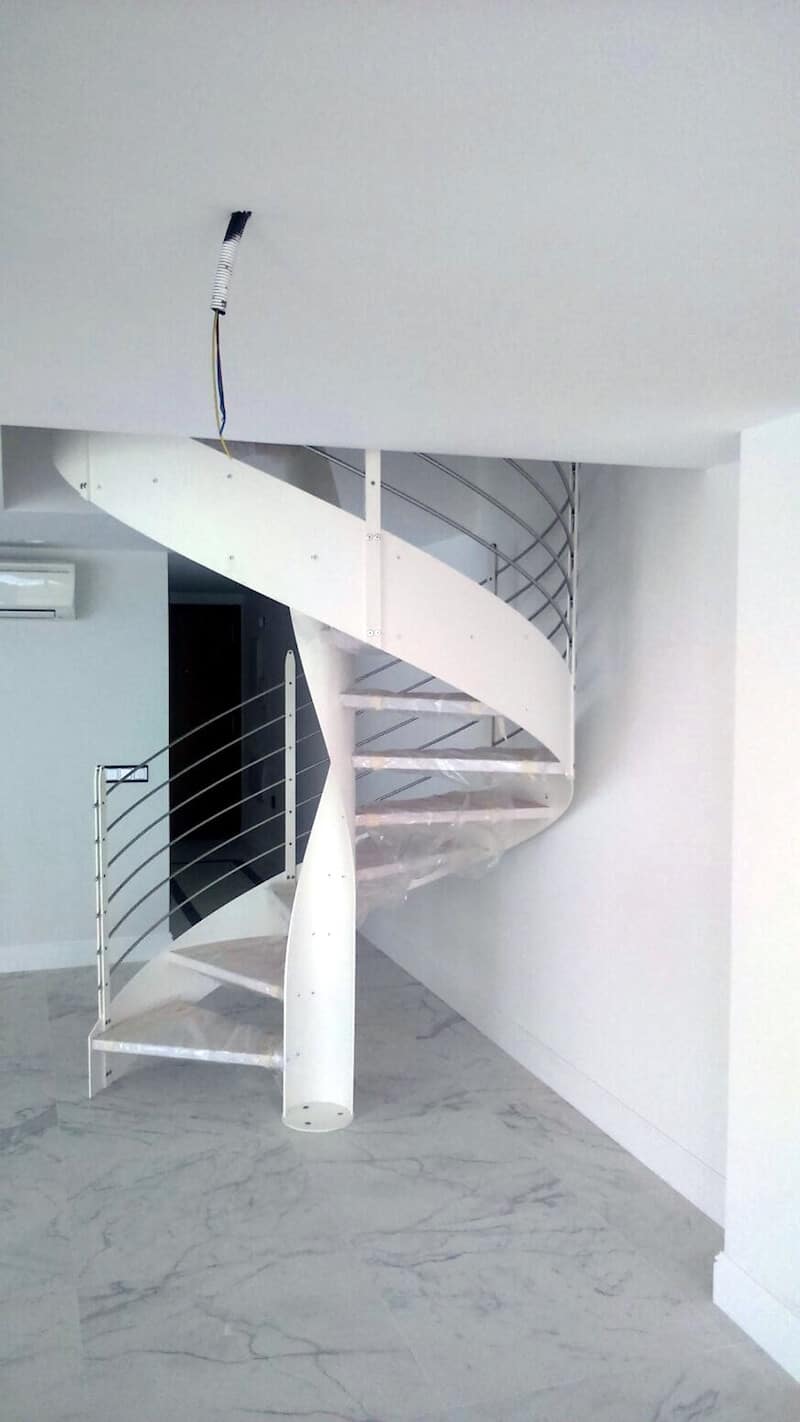 Escalera Helicoidal Sarria Barcelona de Enesca