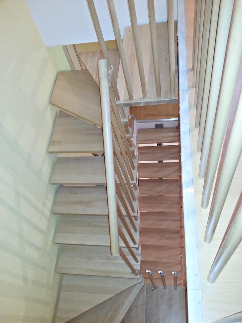 Escalera de Madera Doxa Wood Orcasitas de Enesca