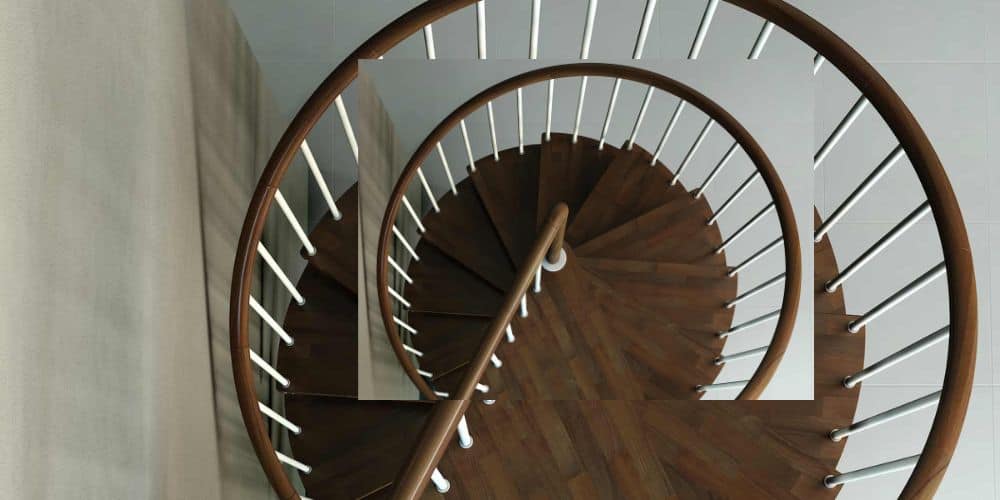 Escaleras de caracol de madera Enesca