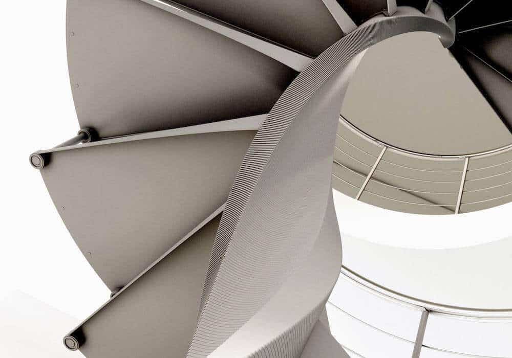 Escalera modelo E20 Metal