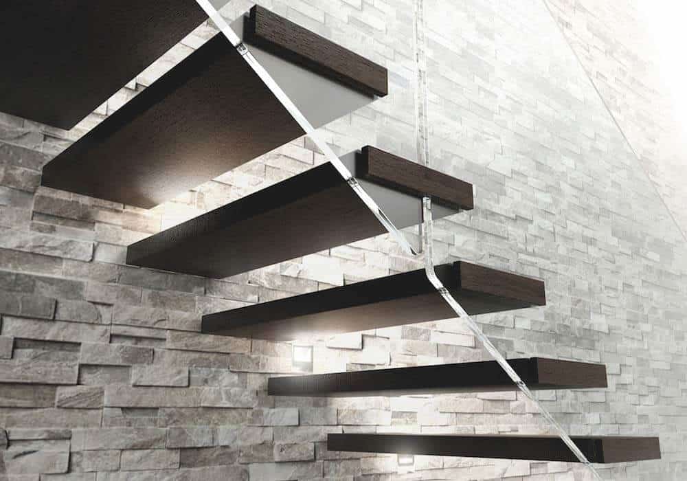 Escalera modelo Glam madera Escalera modelo Glam madera