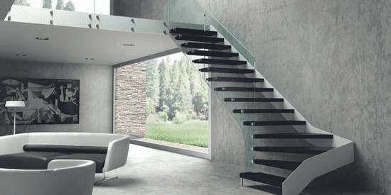 Escalera minimalista