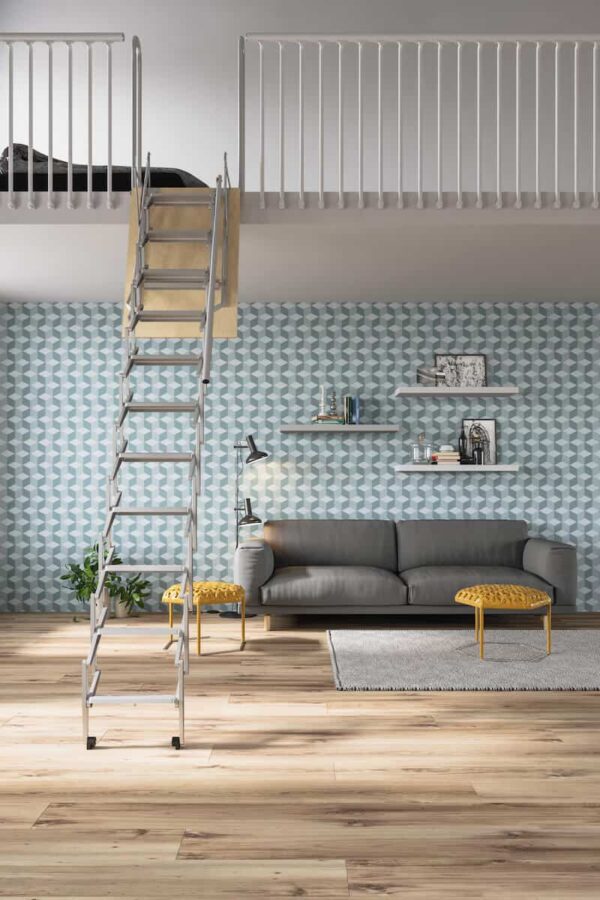 Escalera escamoteable Flexa Altillo de Enesca