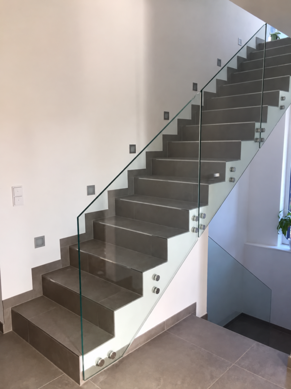 Barandilla cristal escalera 10 enesca.es