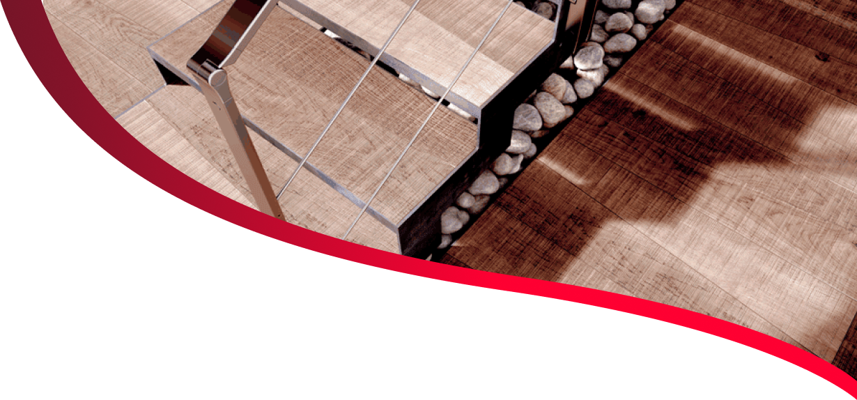 Escaleras de madera de Enesca