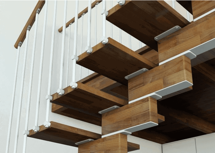 Escaleras a tramos en Kit modelo Krea de Enesca
