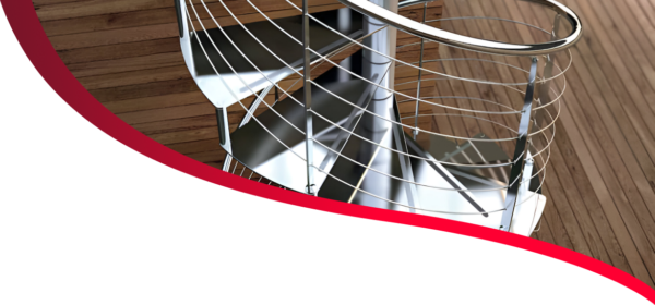 Escaleras de caracol interiores metálicas | Enesca