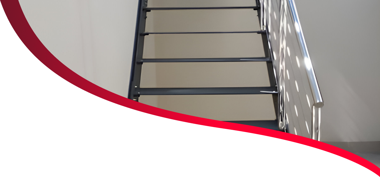 Escaleras de tramos exteriores de Enesca