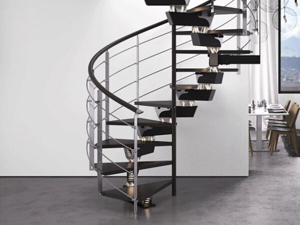 Spiral Knock Design escalera helicoidal spiral knock design frontal