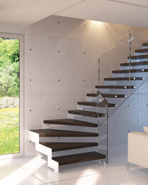 Escalera daisy moderna de interiores de Enesca