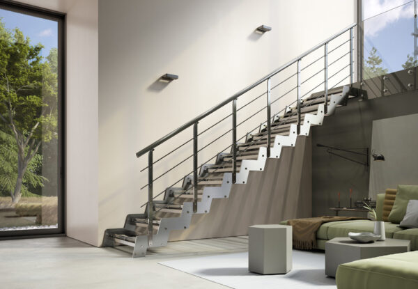 Escalera loft moderna de Enesca