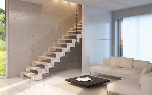 Escalera modular daisy con bandas de Enesca