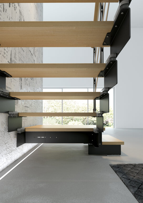 Escalera modular interior composity de diseño de Enesca