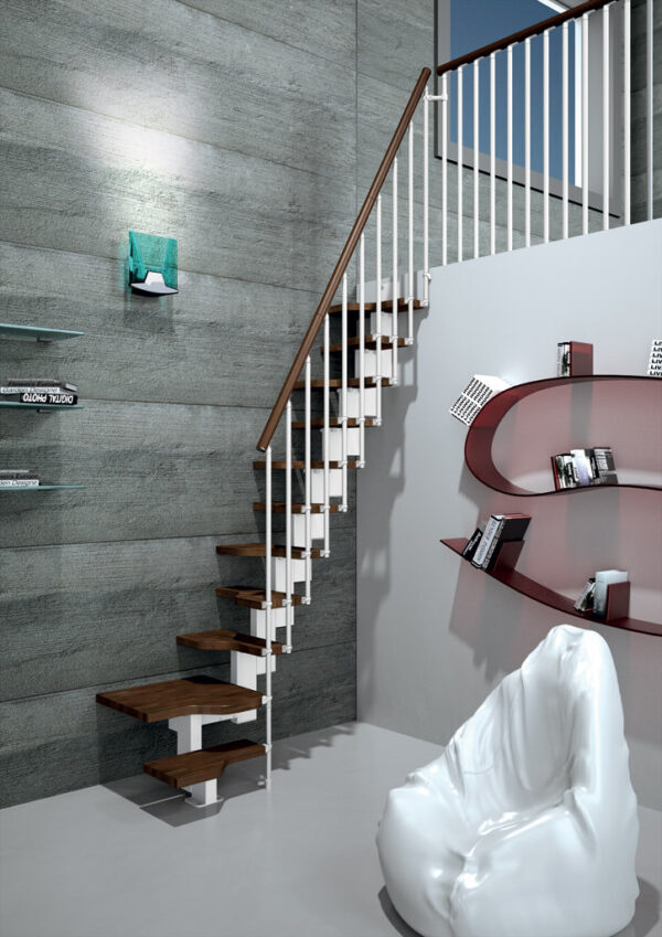 Escalera ahorradora de espacio mini plus de Enesca