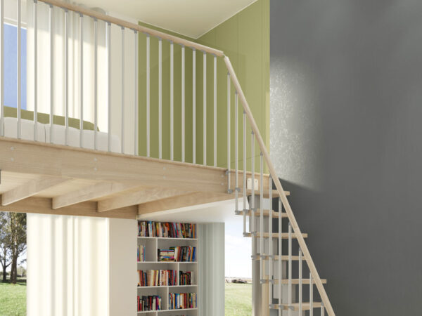 Escalera mini plus vivienda loft de Enesca
