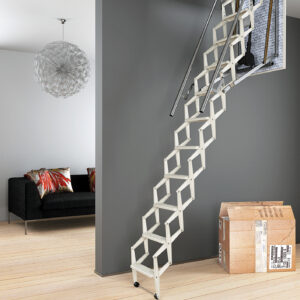Escalera retractil escalmatic motorizada de Enesca