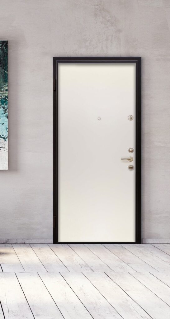 Puerta acorazada Vantor Confort centrada