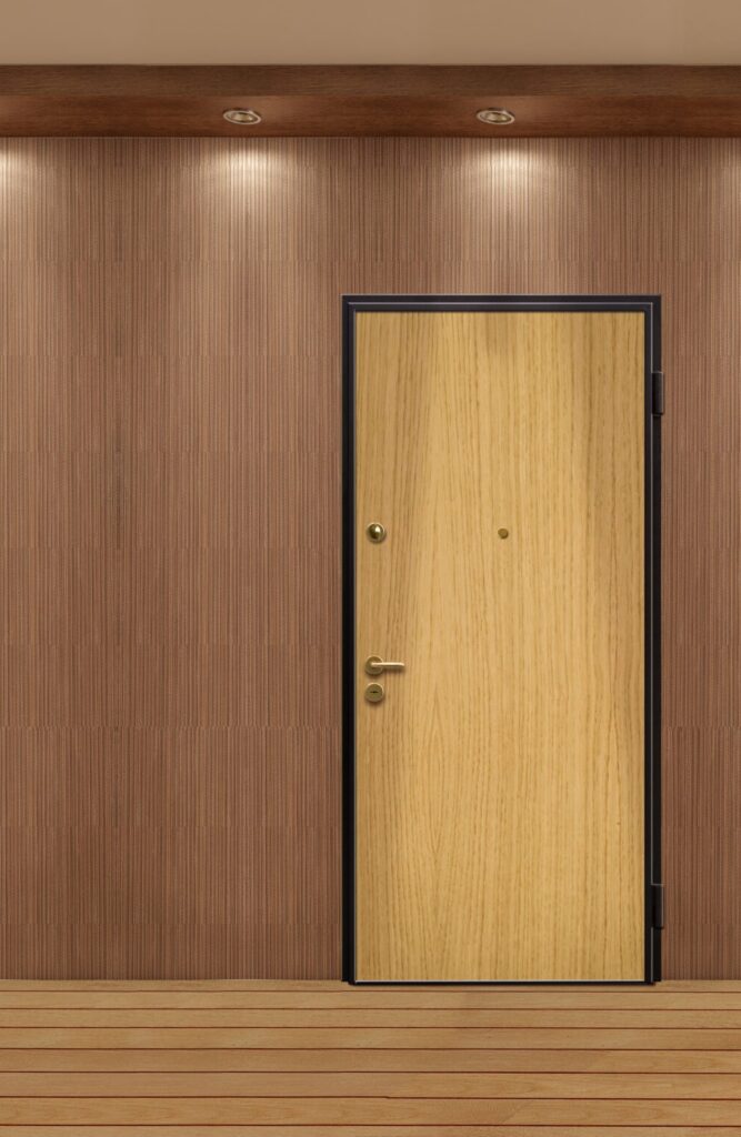 Puerta acorazada Vantor Max centrada